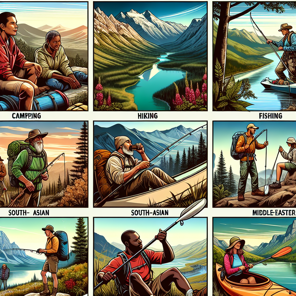 Exploring the Great Outdoors: A Guide to Camping, Hiking, Climbing, Fishing, and Kayaking Adventures
