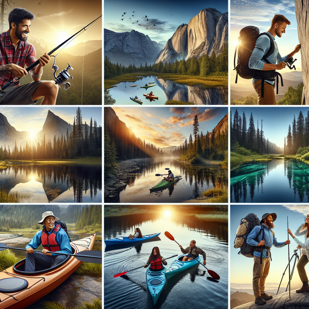 Ultimate Outdoor Adventure Guide: Tips for Camping, Hiking, Climbing, Fishing, and Kayaking